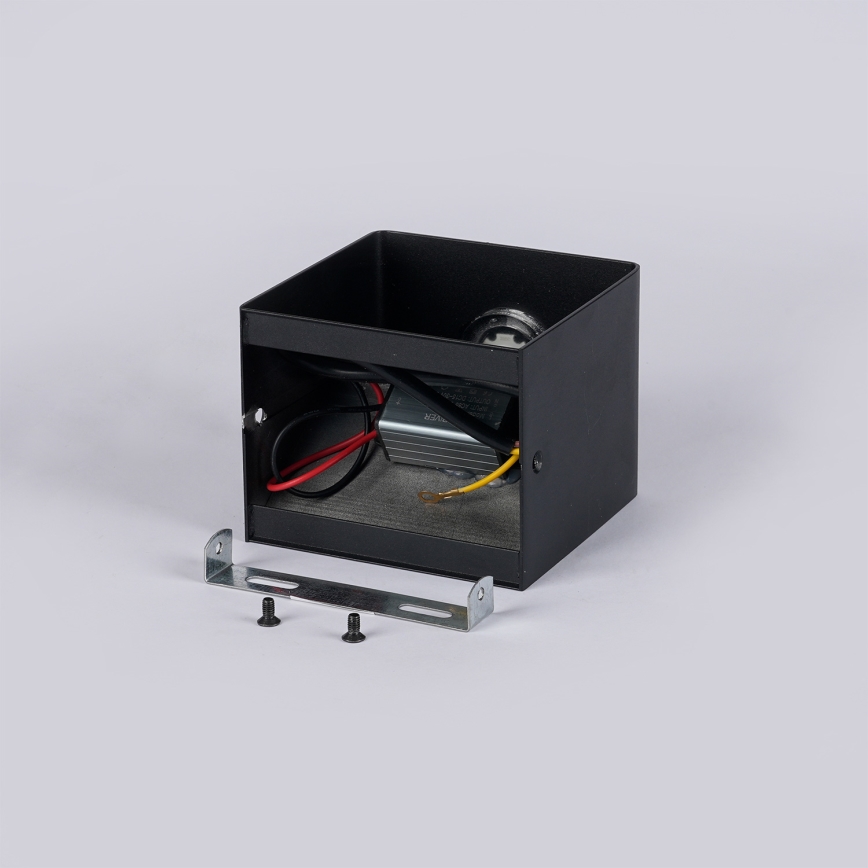 Brilagi - LED наружный настенный светильник DONNANI LED/5W/230V черный IP44