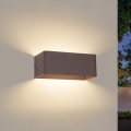 Brilagi - LED наружный настенный светильник DONNANI LED/7W/230V 20 см коричневый IP44