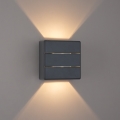 Brilagi - LED наружный настенный светильник DOUBLERAY LINE LED/6Вт/230В антрацит IP54