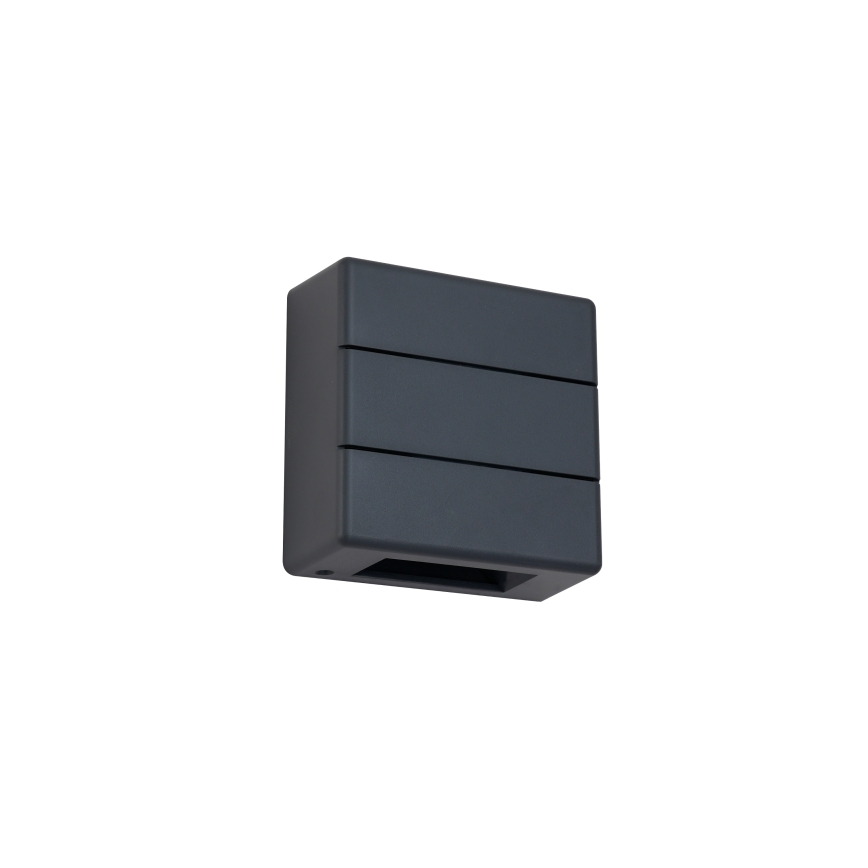 Brilagi - LED наружный настенный светильник DOUBLERAY LINE LED/6Вт/230В антрацит IP54
