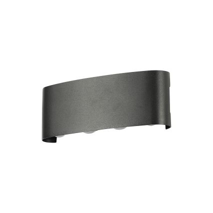 Brilagi - LED наружный настенный светильник FLAREBOX LED/8W/230V чёрный IP65