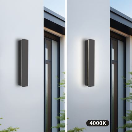 Brilagi - LED уличный настенный светильник LINEAR LED/8W/230V 4000K IP65 30 см антрацит