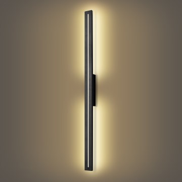 Brilagi - LED наружный настенный светильник LINEO LED/24 Вт/230 В 3000K IP65 100 см черный