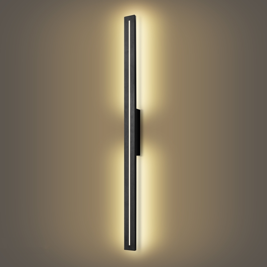 Brilagi - LED наружный настенный светильник LINEO LED/24 Вт/230 В 3000K IP65 100 см черный