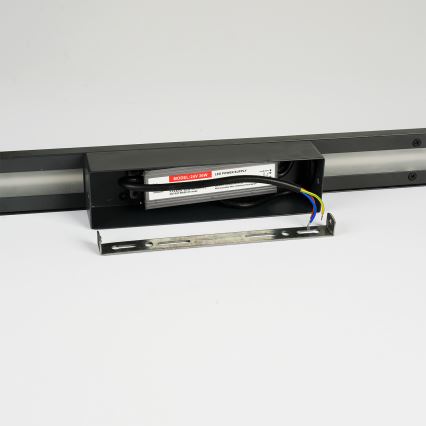 Brilagi - LED наружный настенный светильник LINEO LED/24W/230V 4000K IP65 100 cm чёрный