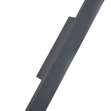 Brilagi - LED уличный настенный светильник LUNA LED/30W/230V 3000K IP65 150 cm антрацит CRI 90