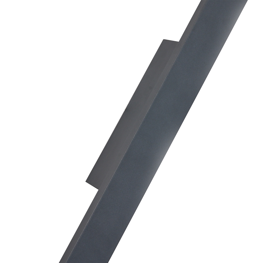 Brilagi - LED уличный настенный светильник LUNA LED/30W/230V 3000K IP65 150 cm антрацит CRI 90