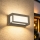 Brilagi - LED наружный настенный светильник PARKER LED/12 Вт/230 В 3000/4500/6000 К серый IP44