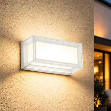 Brilagi - LED наружный настенный светильник PARKER LED/12W/230V 3000/4500/6000K белый IP44