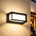 Brilagi - LED наружный настенный светильник PARKER LED/12W/230V черный IP44