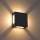 Brilagi - LED наружный настенный светильник QUADRAY LED/6W/230V антрацит IP54