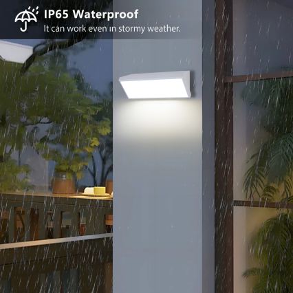 Brilagi - LED наружный настенный светильник TRIANGLE LED/42W/230V белый IP65