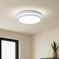 Brilagi - LED наружный потолочный светильник BENE LED/24W/230V Ø 26 см белый IP54