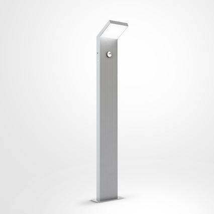 Brilagi - уличный светодиодный светильник с датчиком RIANO LED/8W/230V серебристый IP65