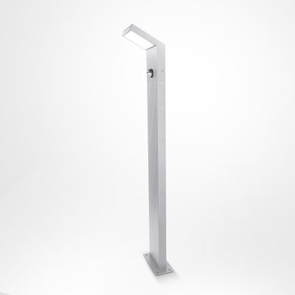 Brilagi - уличный светодиодный светильник с датчиком RIANO LED/8W/230V серебристый IP65