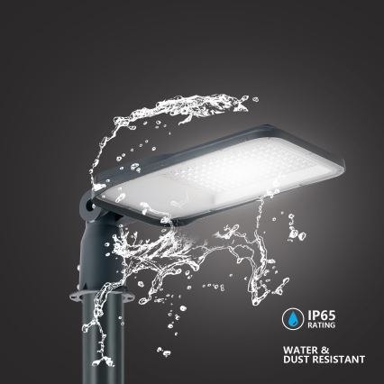 Brilagi - уличный светодиодный фонарь с опорой высотой 4 м и шарнирным креплением URBANLIGHT LED/100W/230V антрацит IP65