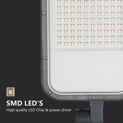 Brilagi - уличный светодиодный фонарь с опорой высотой 4 м и шарнирным креплением URBANLIGHT LED/100W/230V антрацит IP65