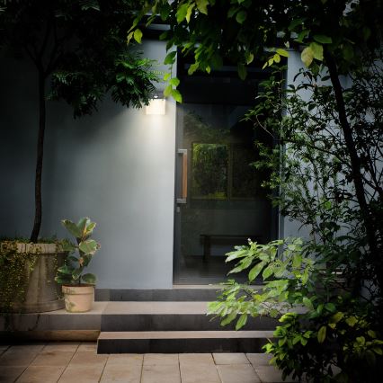 Brilagi - Светильник уличный настенный с датчиком TERNI LED/12W/230V антрацит IP44