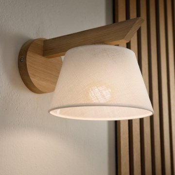 Brilagi - LED  Настенный светильник ANTHONY 1xE14/40W/230V дуб/белый