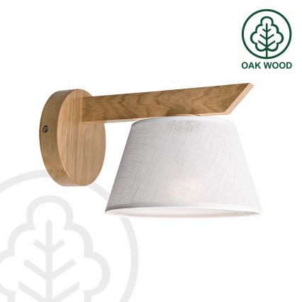 Brilagi - LED  Настенный светильник ANTHONY 1xE14/40W/230V дуб/белый