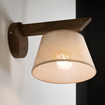 Brilagi - LED  Настенный светильник ANTHONY 1xE14/40W/230V дуб/бежевый