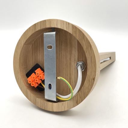 Brilagi - LED  Настенный светильник ANTHONY 1xE14/40W/230V дуб/коричневый