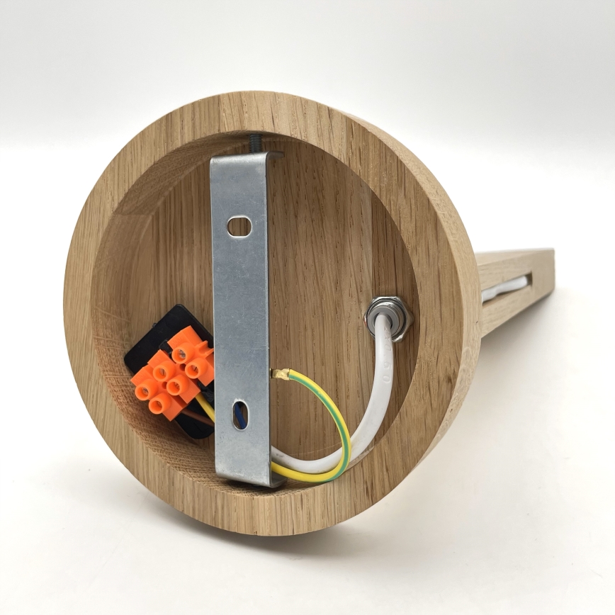 Brilagi - LED  Настенный светильник ANTHONY 1xE14/40W/230V дуб/коричневый