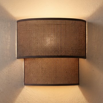 Brilagi - LED настенный светильник BOHO ECO 1xE27/10W/230V коричневый