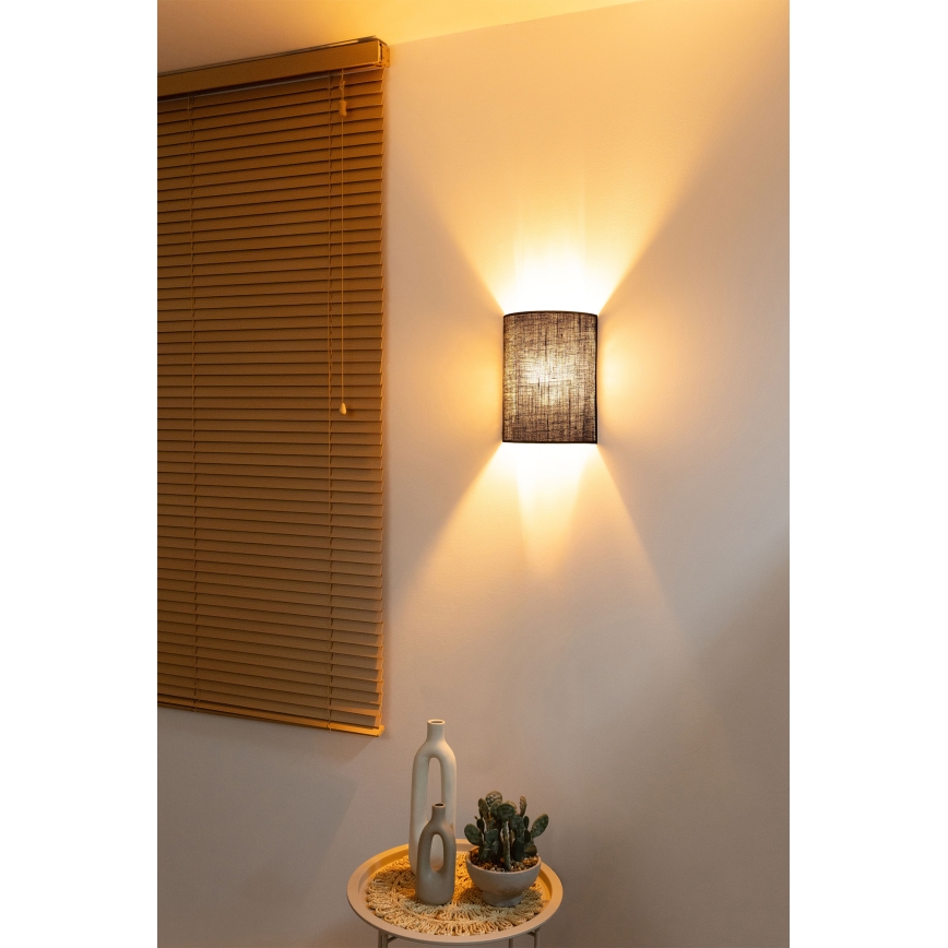 Brilagi - LED настенный светильник BOHO STYLE 1xE27/15W/230V коричневый