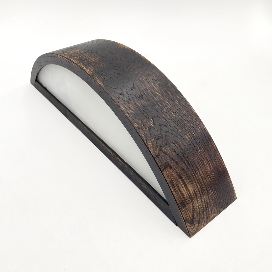 Brilagi - LED настенный светильник CARVALHO SMOKEY 1xE27/60W/230V дуб