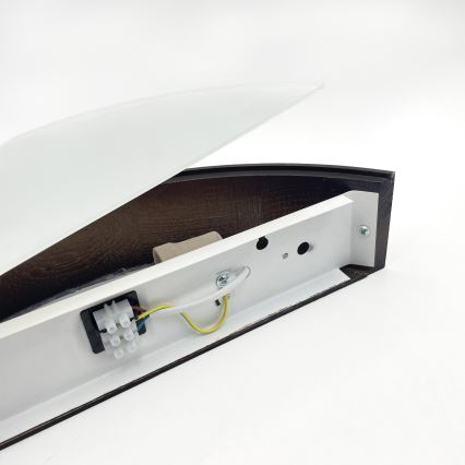 Brilagi - LED настенный светильник CARVALHO SMOKEY 1xE27/60W/230V дуб