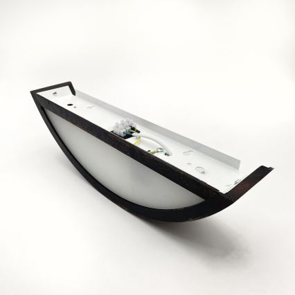 Brilagi - LED настенный светильник CARVALHO SMOKEY 1xE27/60W/230V дуб