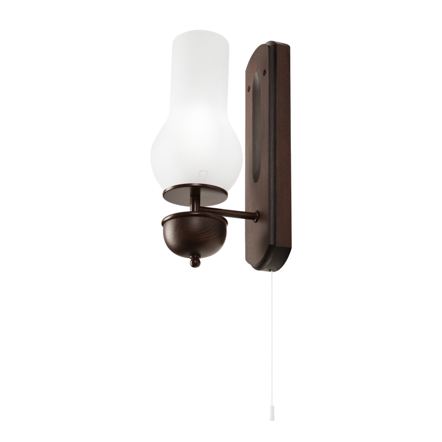 Brilagi - LED Настенный светильник COTTAGE 1xE14/40W/230V бук/белый
