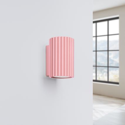 Brilagi - LED настенный светильник CRESTO 1xGU10/10W/230V 10 cm розовый