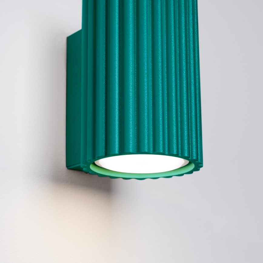 Brilagi - LED настенный светильник CRESTO 1xGU10/10W/230V 10 см бирюзовый