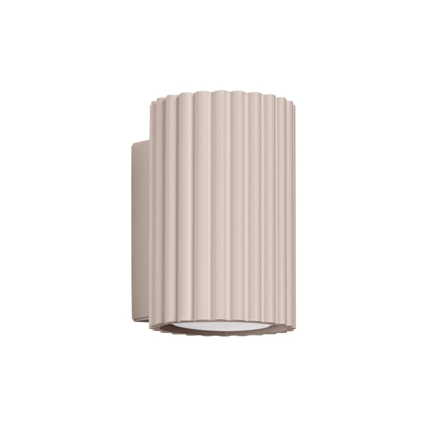 Brilagi - LED настенный светильник CRESTO 1xGU10/10W/230V 10 см тауп