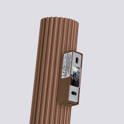 Brilagi - LED настенный светильник CRESTO 2xGU10/10W/230V 20 cm коричневый