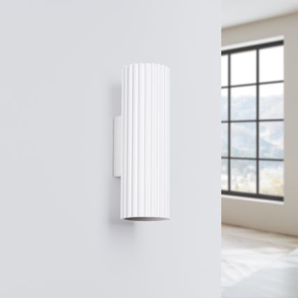 Brilagi - LED настенный светильник CRESTO 2xGU10/10W/230V 20 см белый