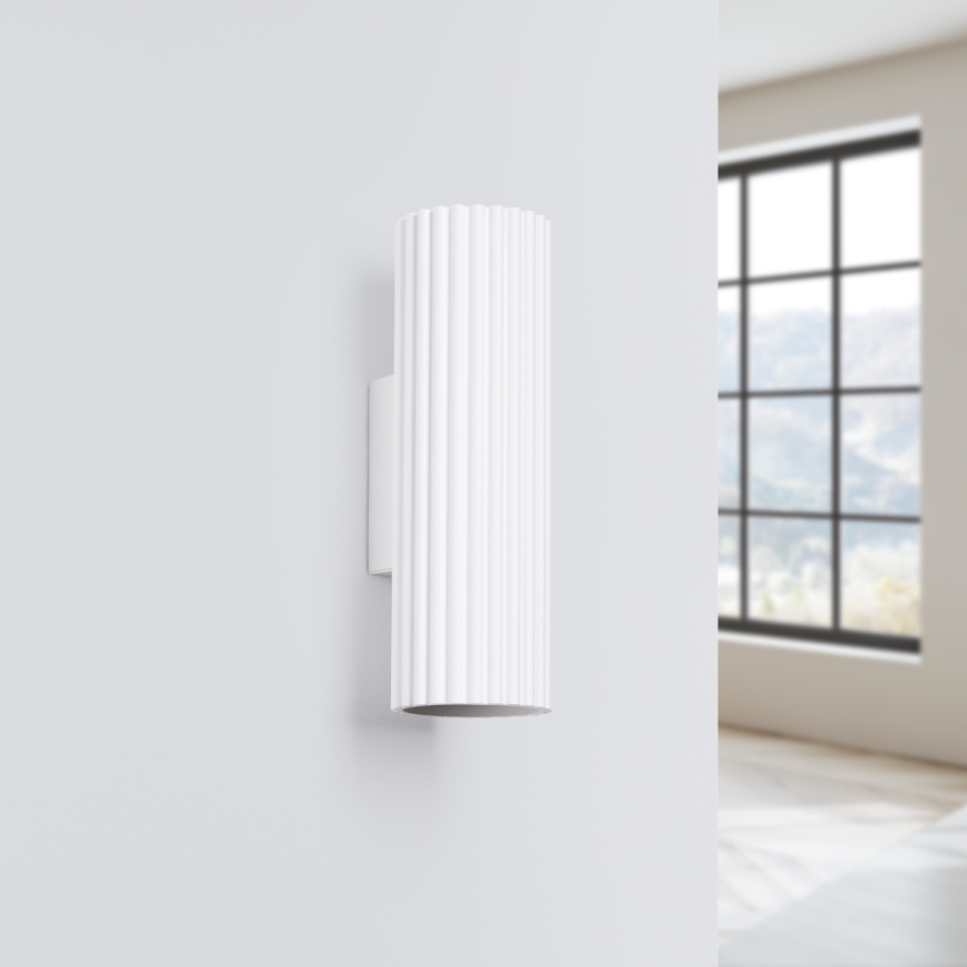 Brilagi - LED настенный светильник CRESTO 2xGU10/10W/230V 20 см белый