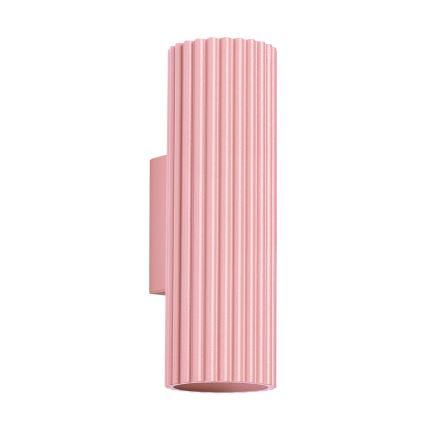Brilagi - LED настенный светильник CRESTO 2xGU10/10W/230V 20 см розовый