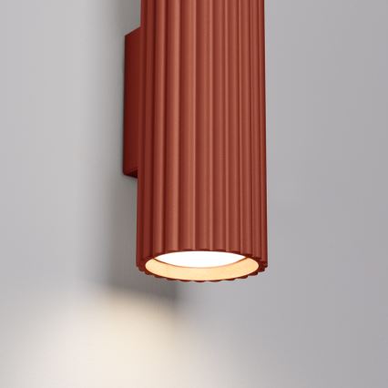 Brilagi - LED настенный светильник CRESTO, 2xGU10/10W/230V, 20 см, красный