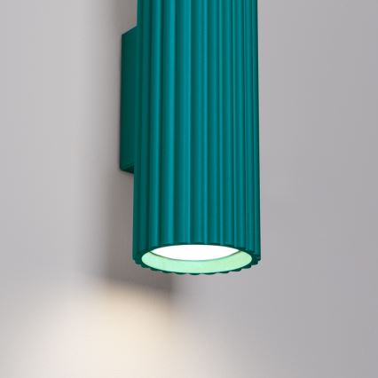 Brilagi - LED настенный светильник CRESTO 2xGU10/10W/230V 30 см бирюзовый