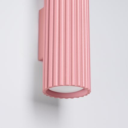 Brilagi - LED настенный светильник CRESTO 2xGU10/10W/230V 30 см розовый