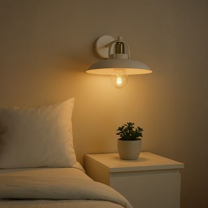 Brilagi - LED Настенный светильник FLAMENGO 1xE27/60W/230V белый