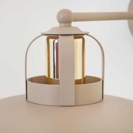 Brilagi - LED Настенный светильник FLAMENGO 1xE27/60W/230V бежевый