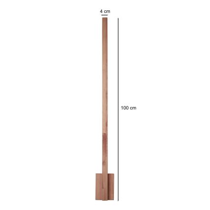 BRILAGI - LED настенный светильник GARDALINE LED/90W/230V 100 см дуб