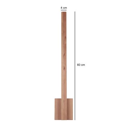 BRILAGI - LED настенный светильник GARDALINE LED/90W/230V 60 см дуб