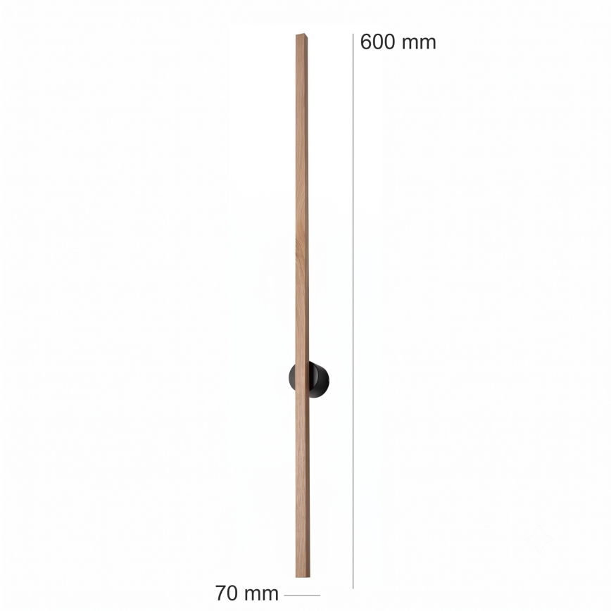 Brilagi - LED настенный светильник WOODY LINE LED/7W/230V 4000K 60 cm дуб