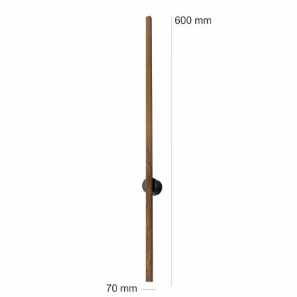 Brilagi - LED настенный светильник WOODY LINE LED/7W/230V 4000K 60 см дуб/орех
