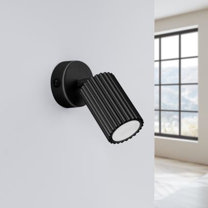 Brilagi - LED настенный точечный светильник CRESTO 1xGU10/10 Вт/230 В черный